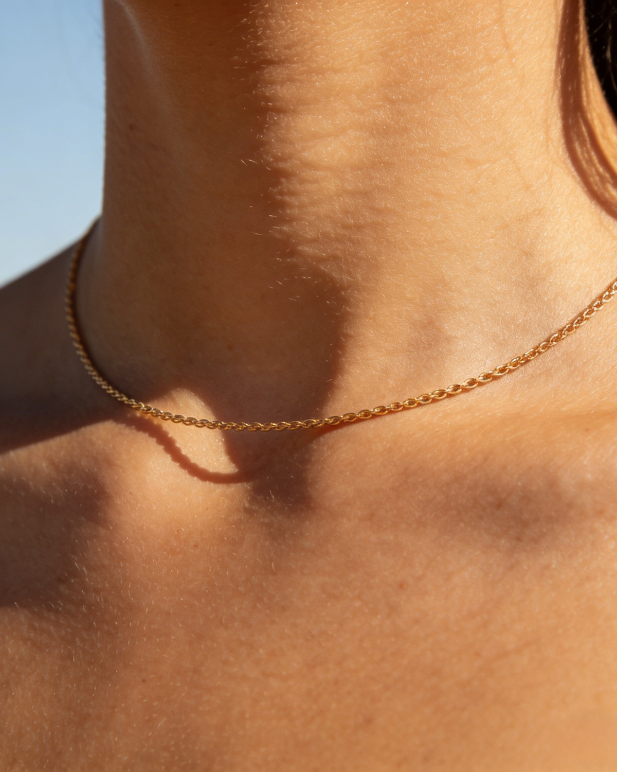 925 sterling silver M-clasp Curb chain