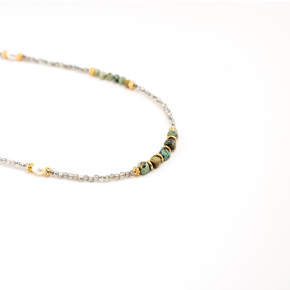 Kalung Mutiara Asli Gaya Cina Baru