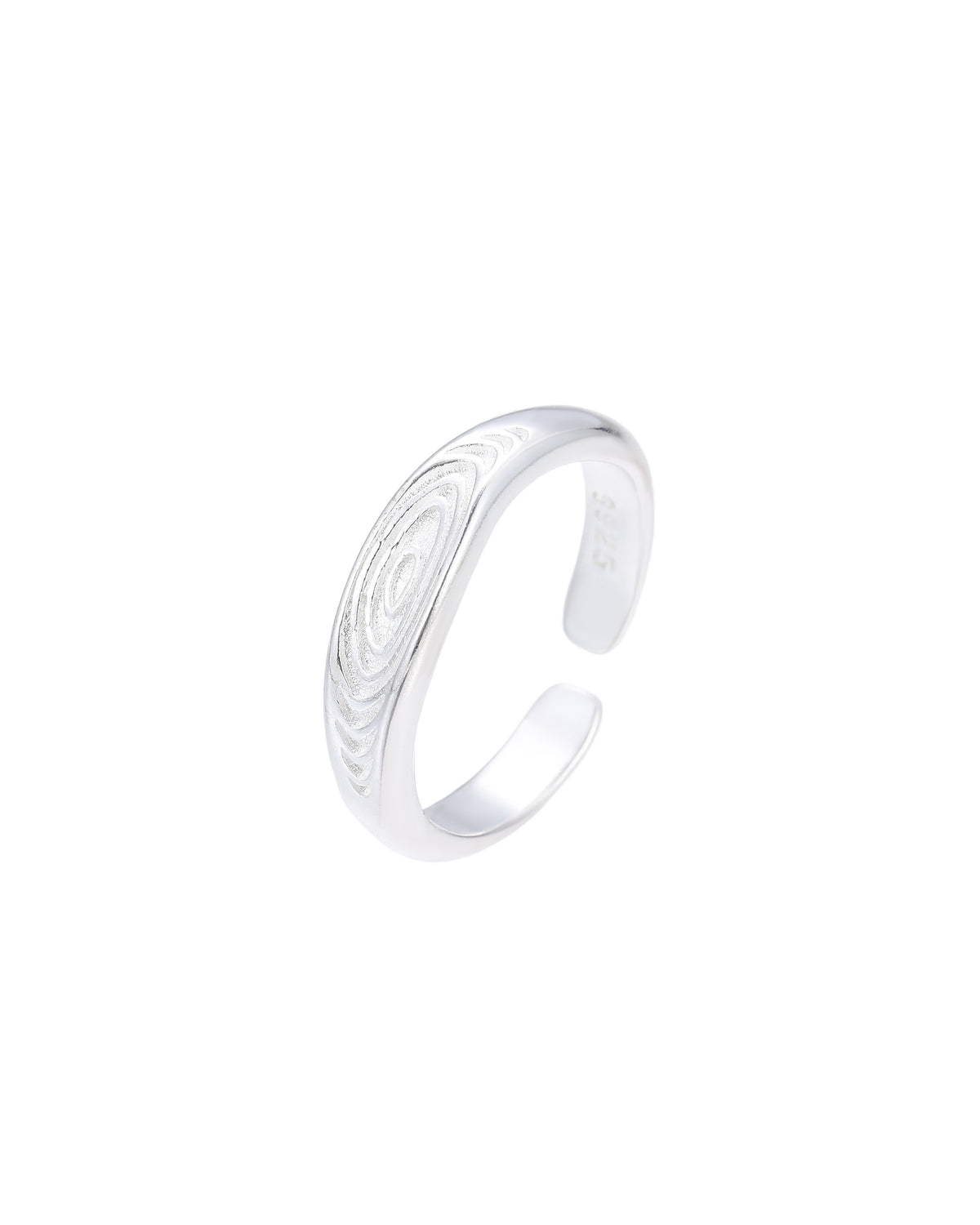 Water Ripple Open Ring