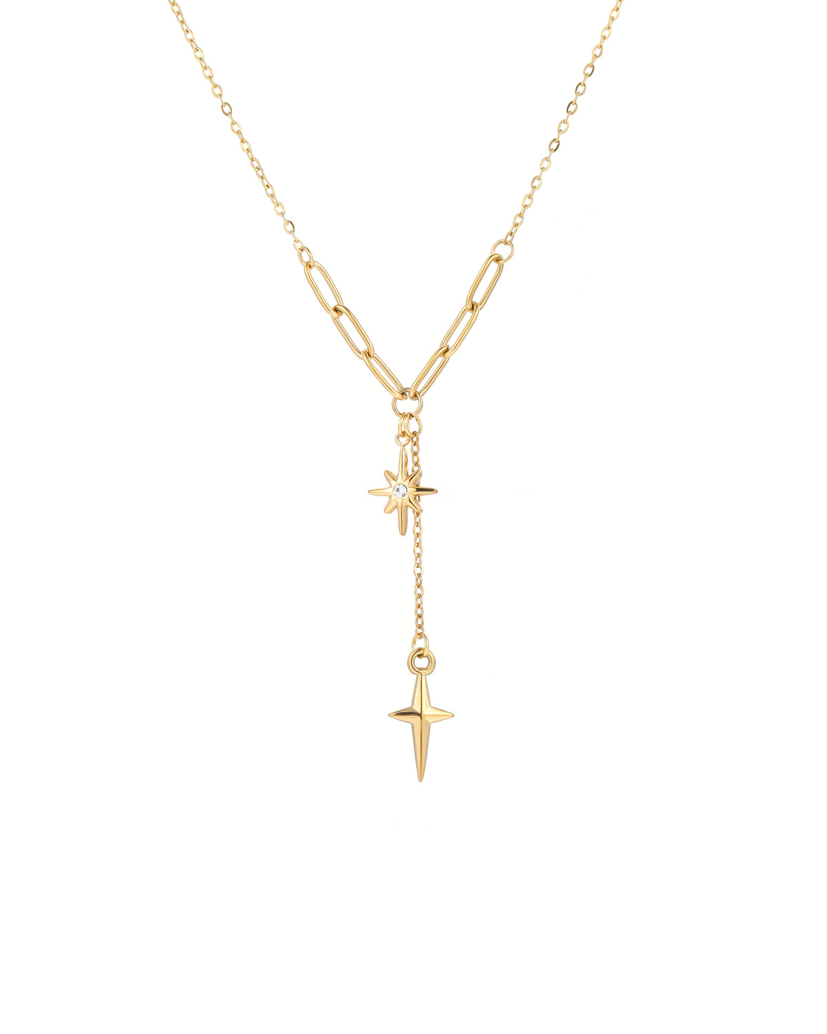 Starburst Y-Necklace