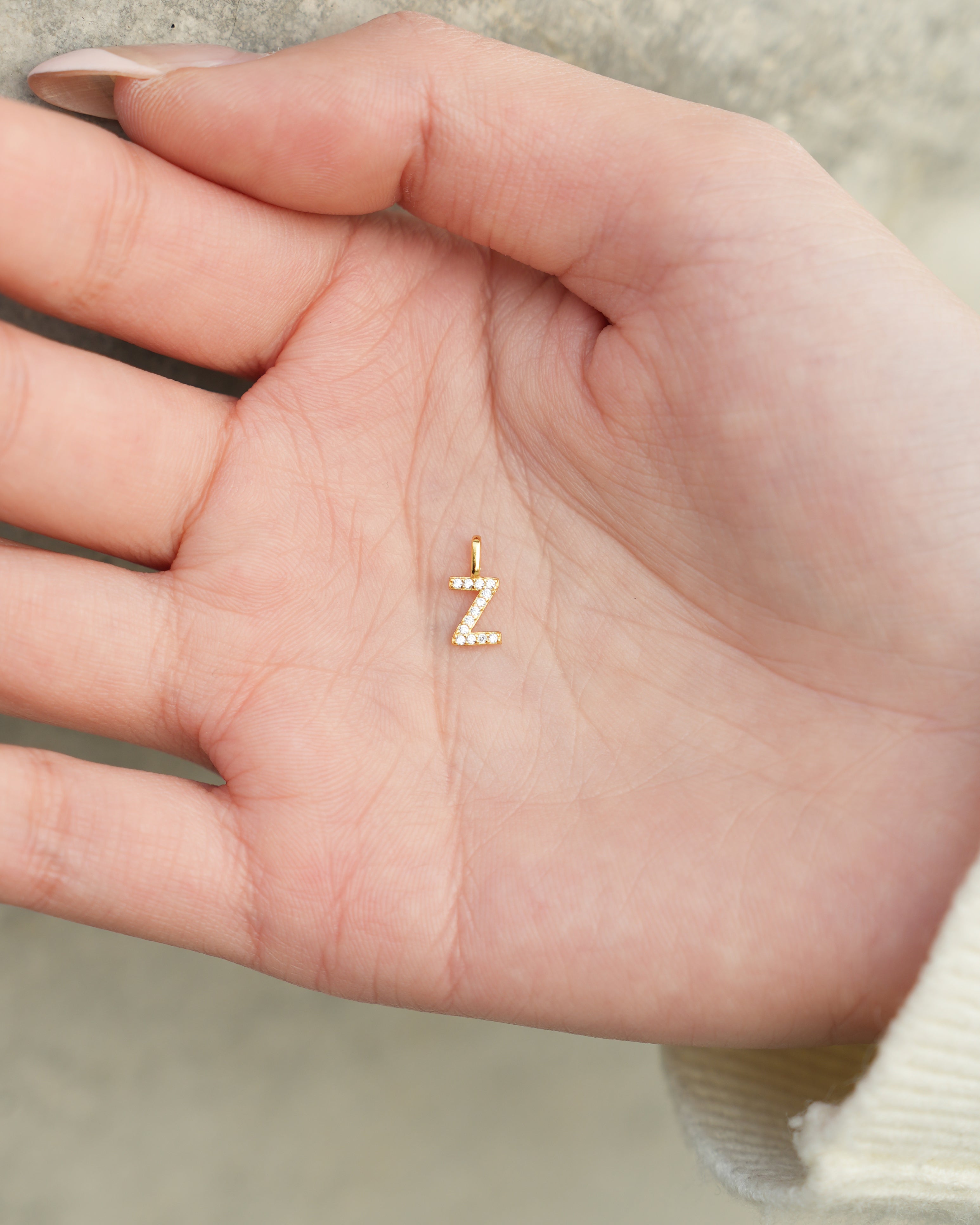 Zircon Initial Z Charm