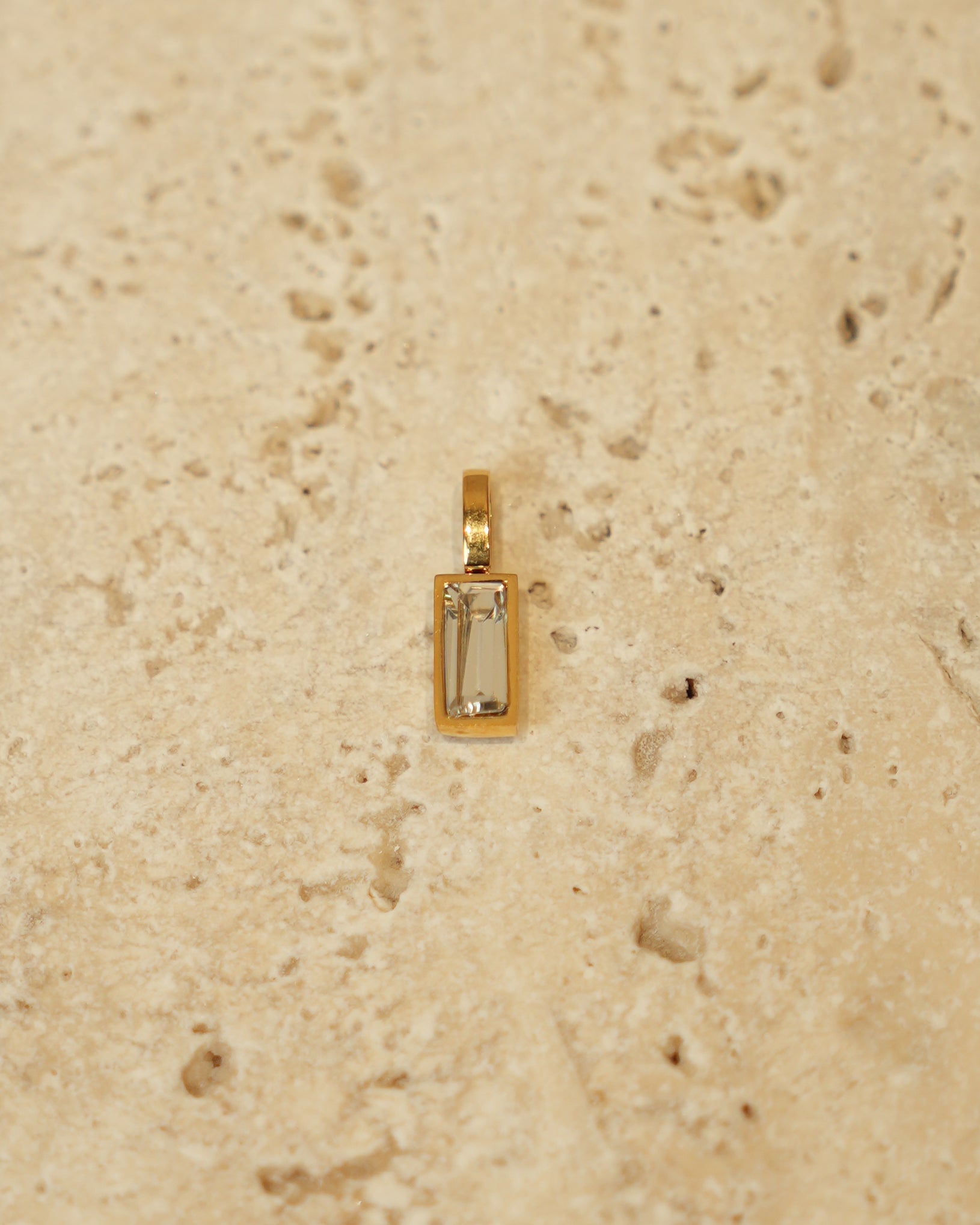 April Birthstone Charm