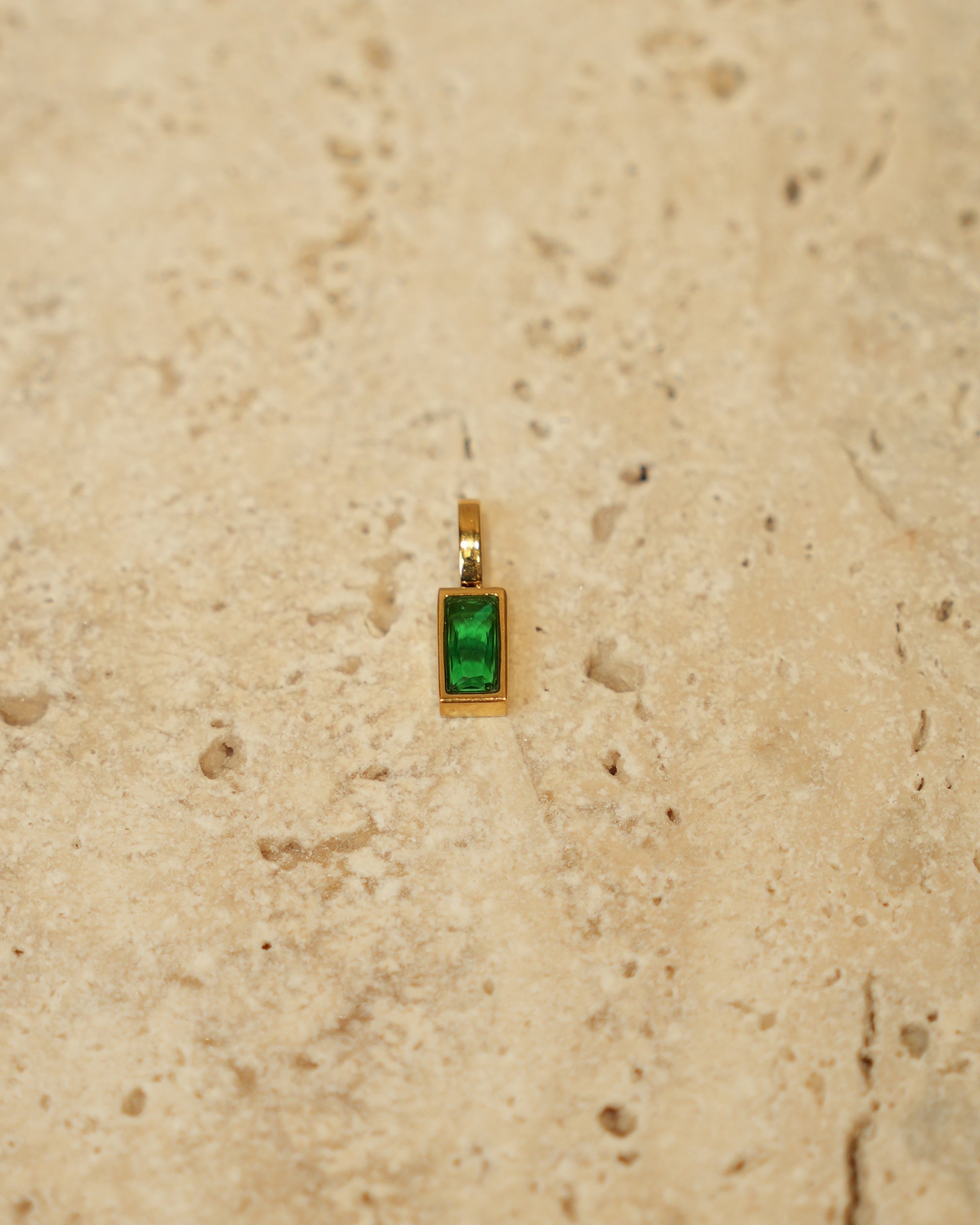 May Birthstone Charm