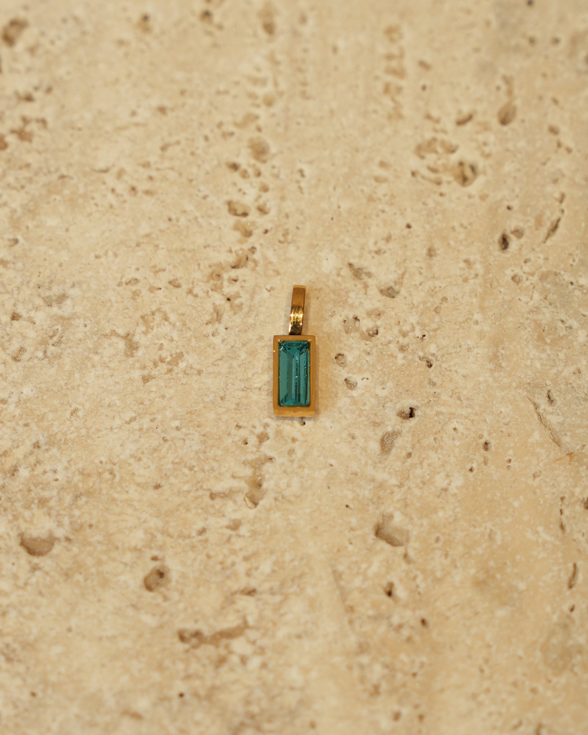 March Birthstone Charm