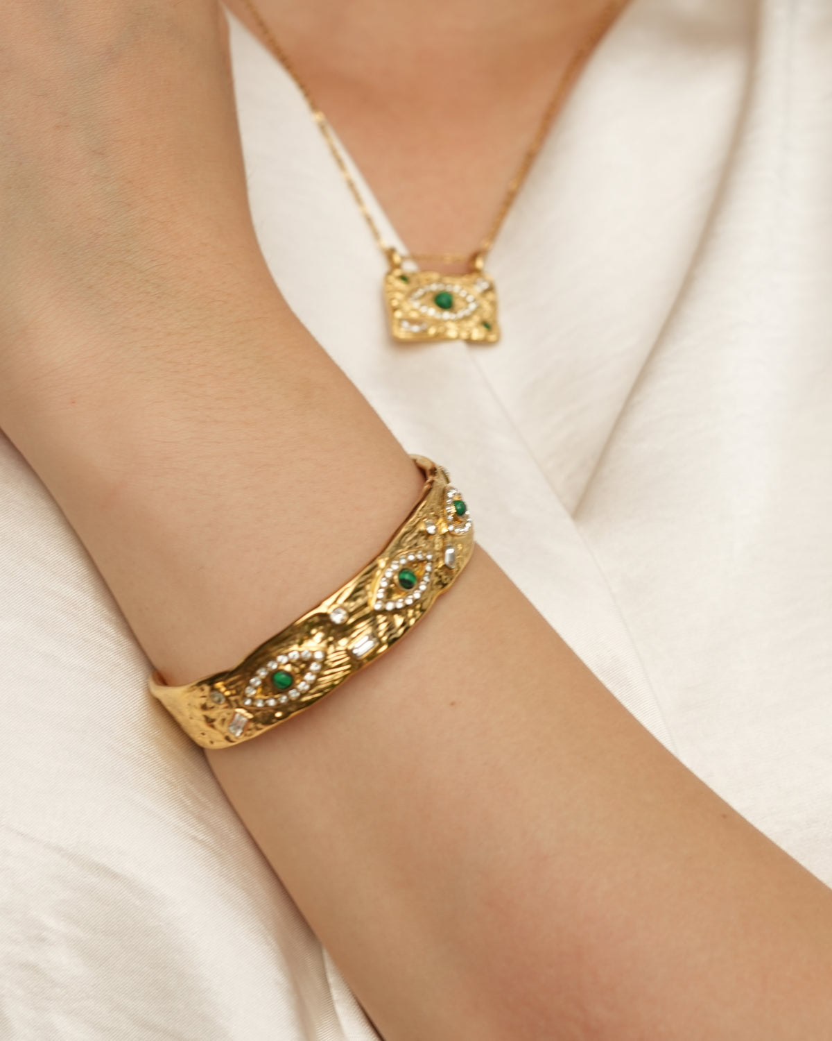 Evil Eye Protective Bangle