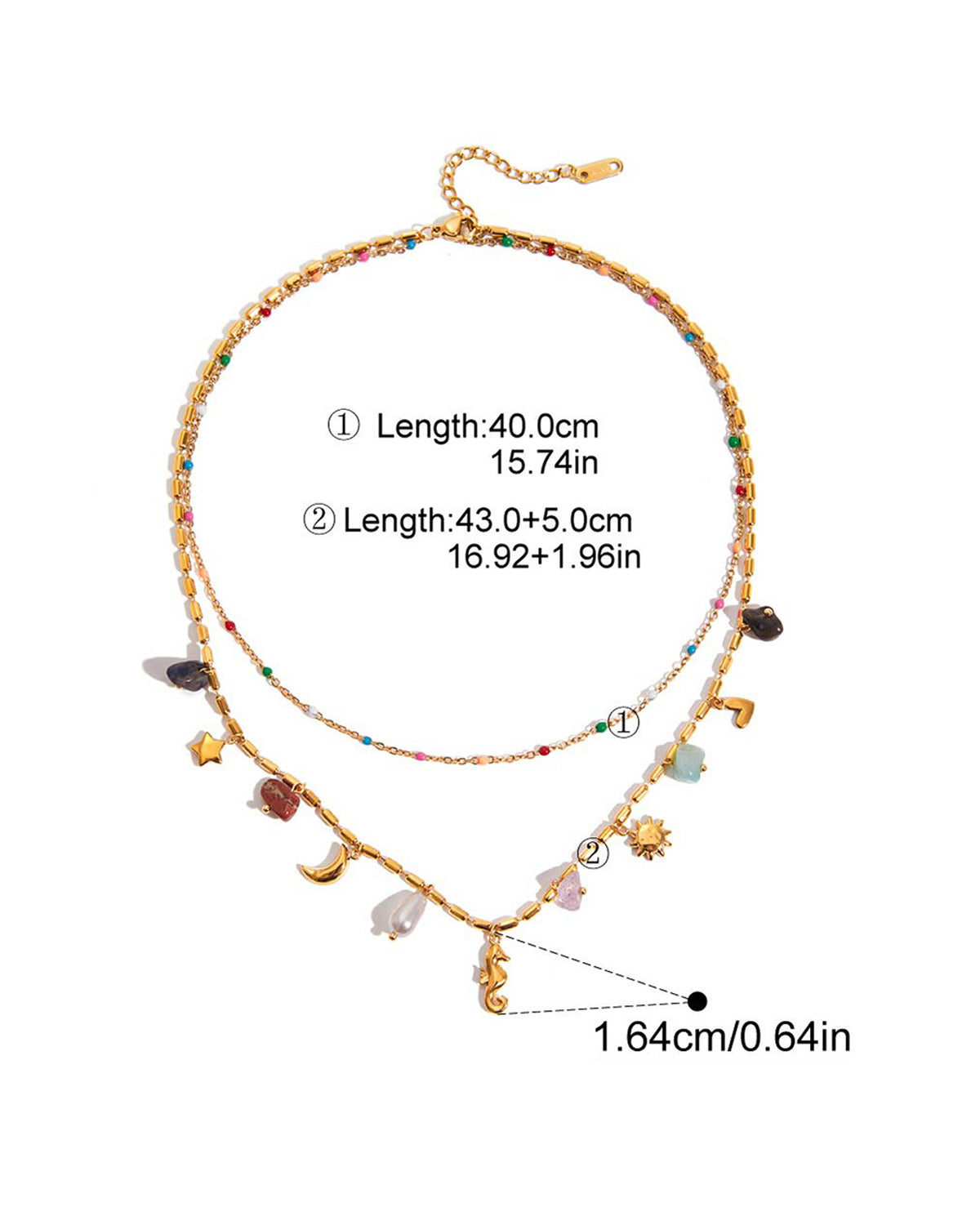 Seahorse Pearl Necklace