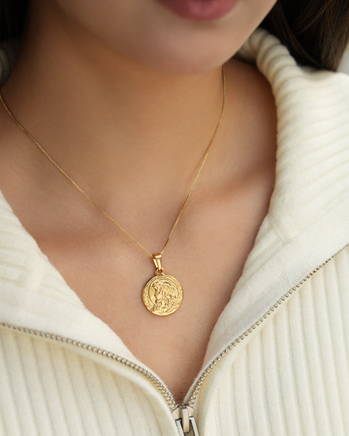 "Ecce Homo" Icon Medallion