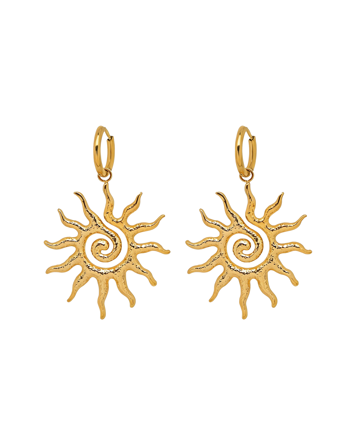 Sunflower Drop Earrings