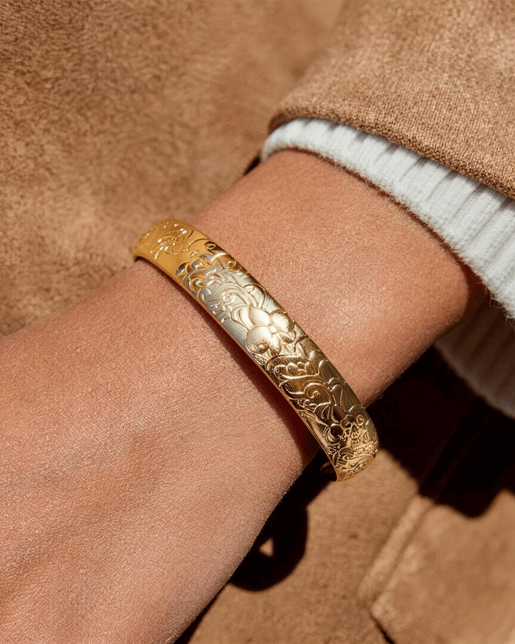 Victorian Bloom Bangle
