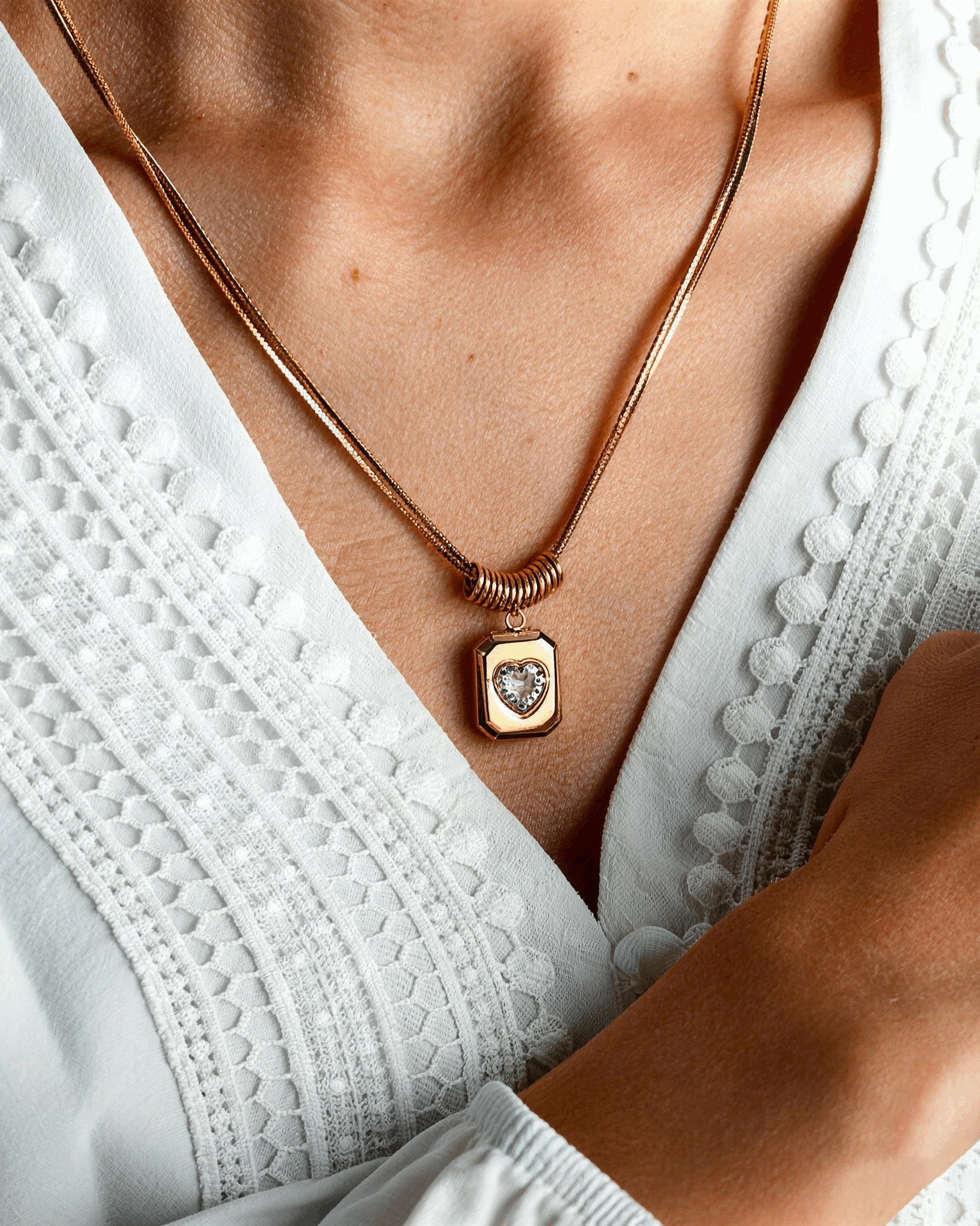 Gold Heart Necklace