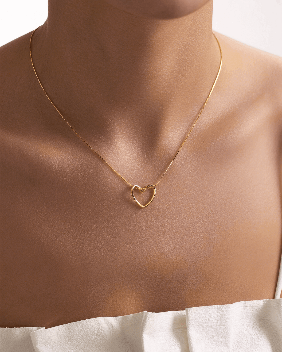 Open-Heart Necklace