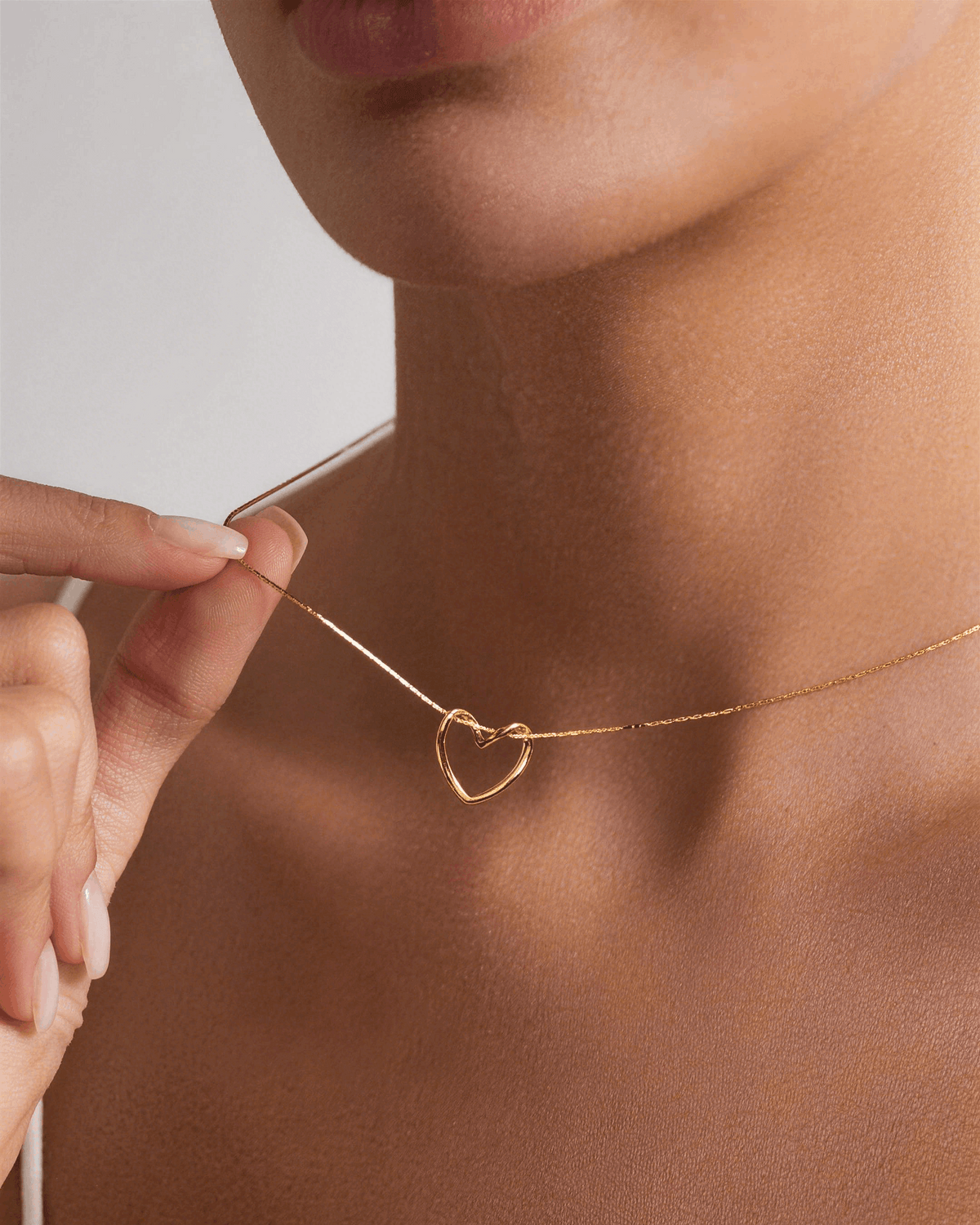 Open-Heart Necklace