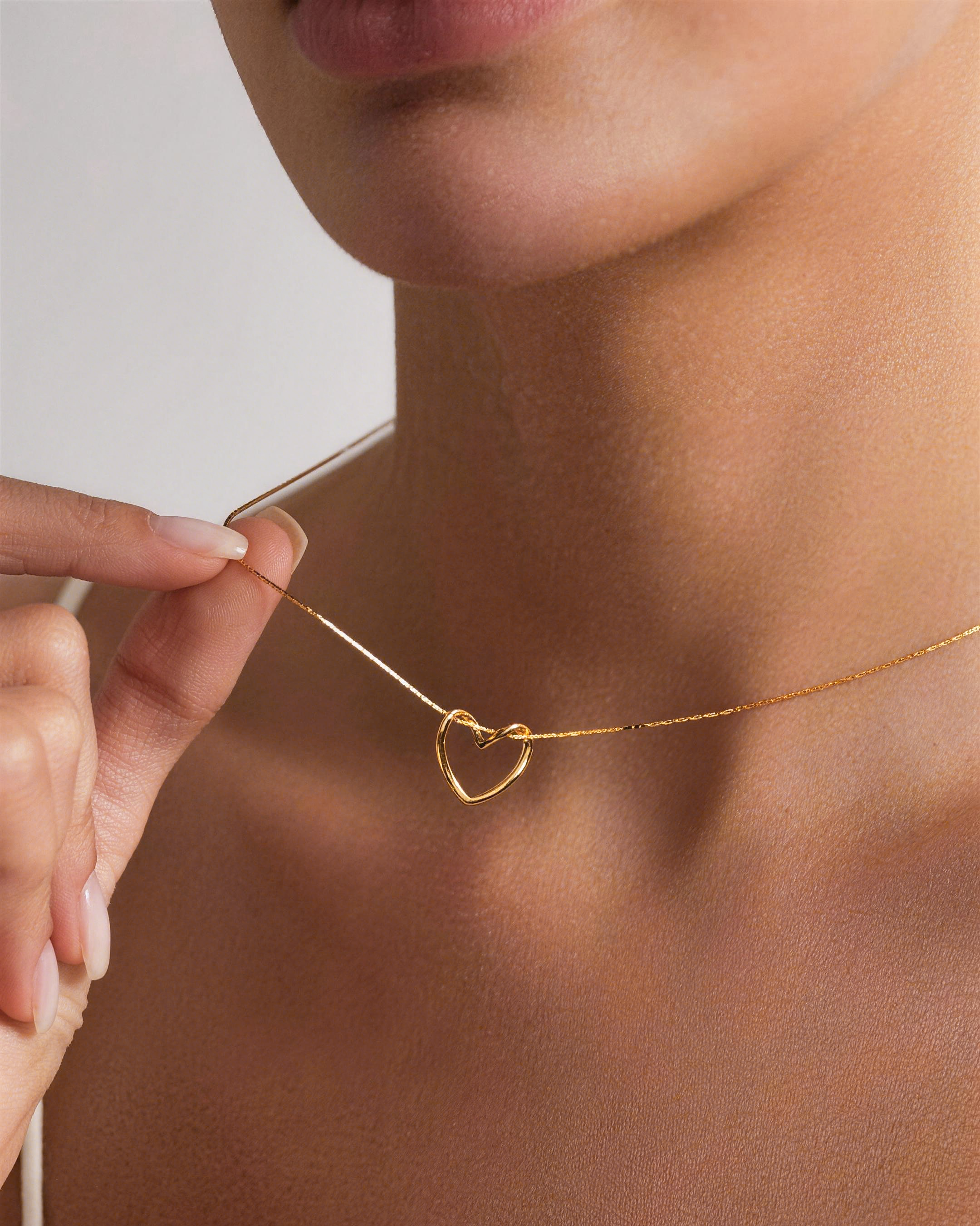 Open-Heart Necklace