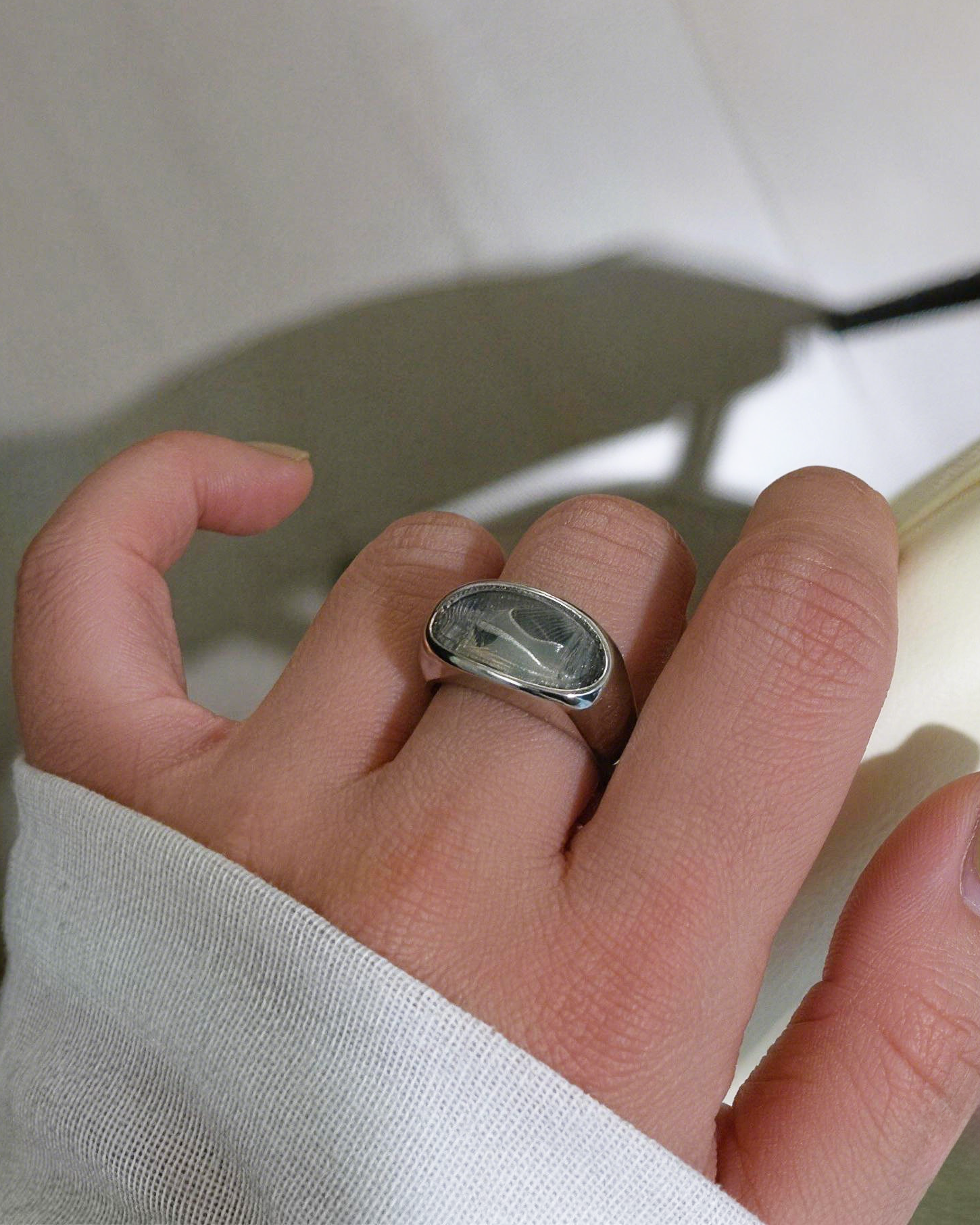 Resin Stainless Steel Ring