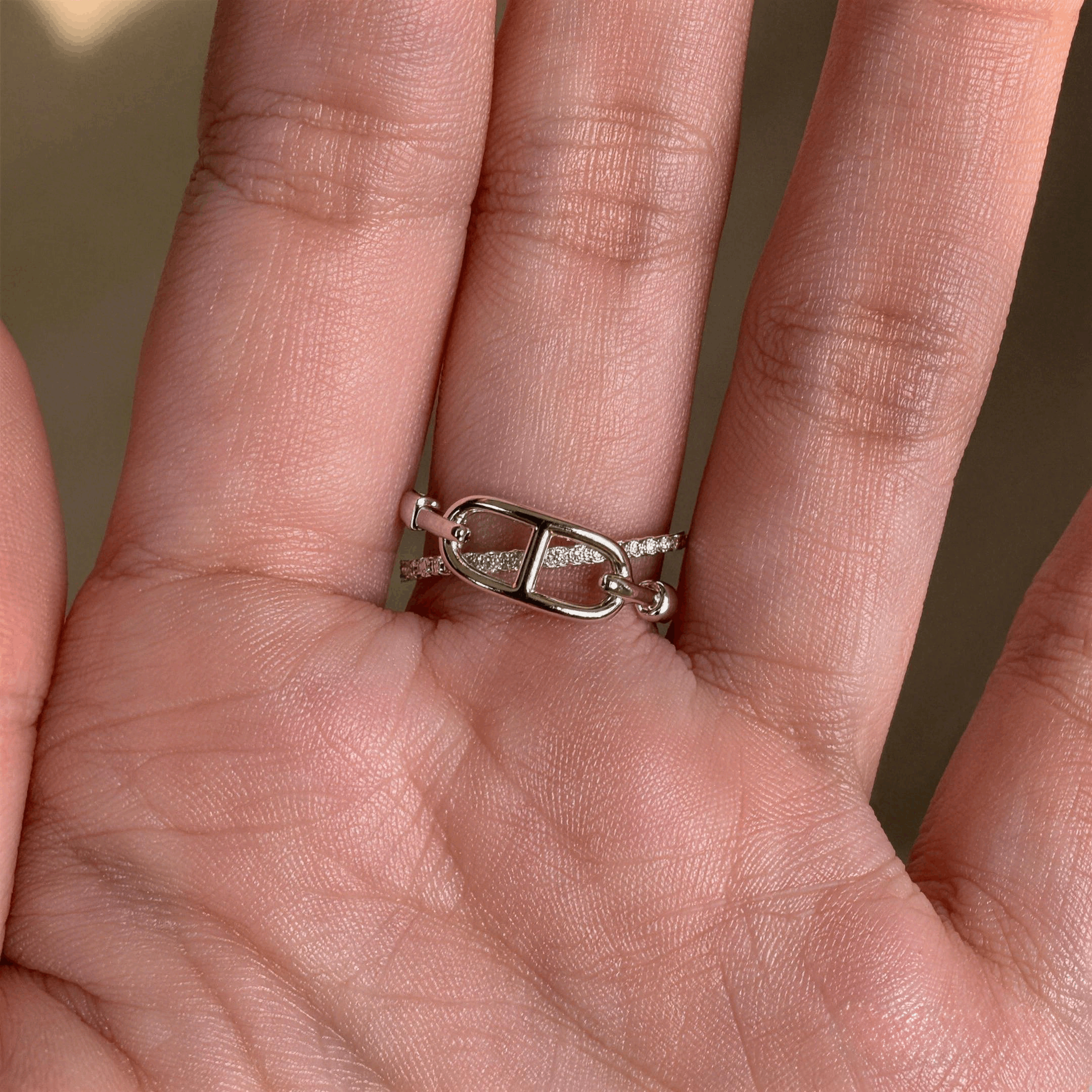 Pig Nose Link Ring