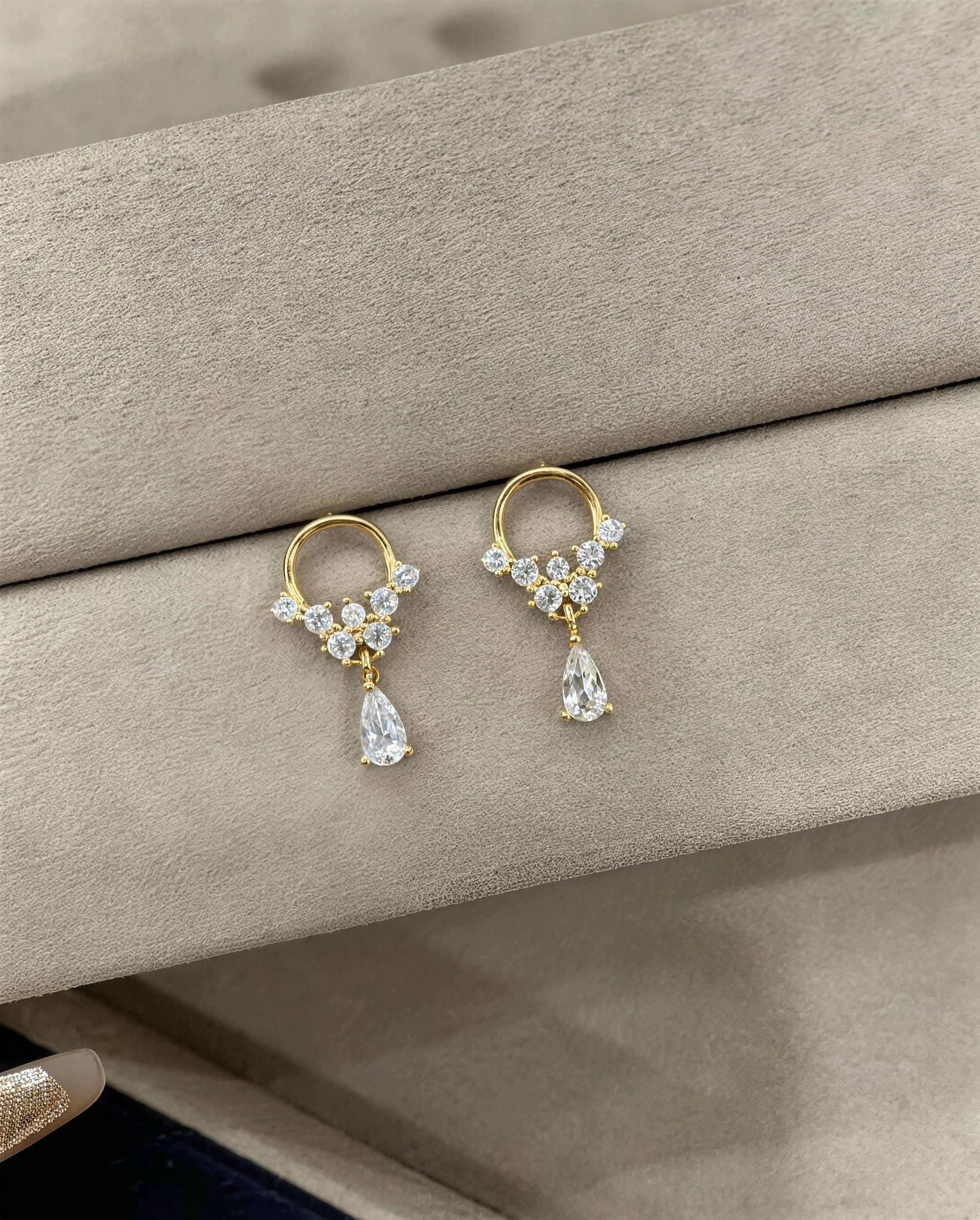 Teardrop Dangle Earrings