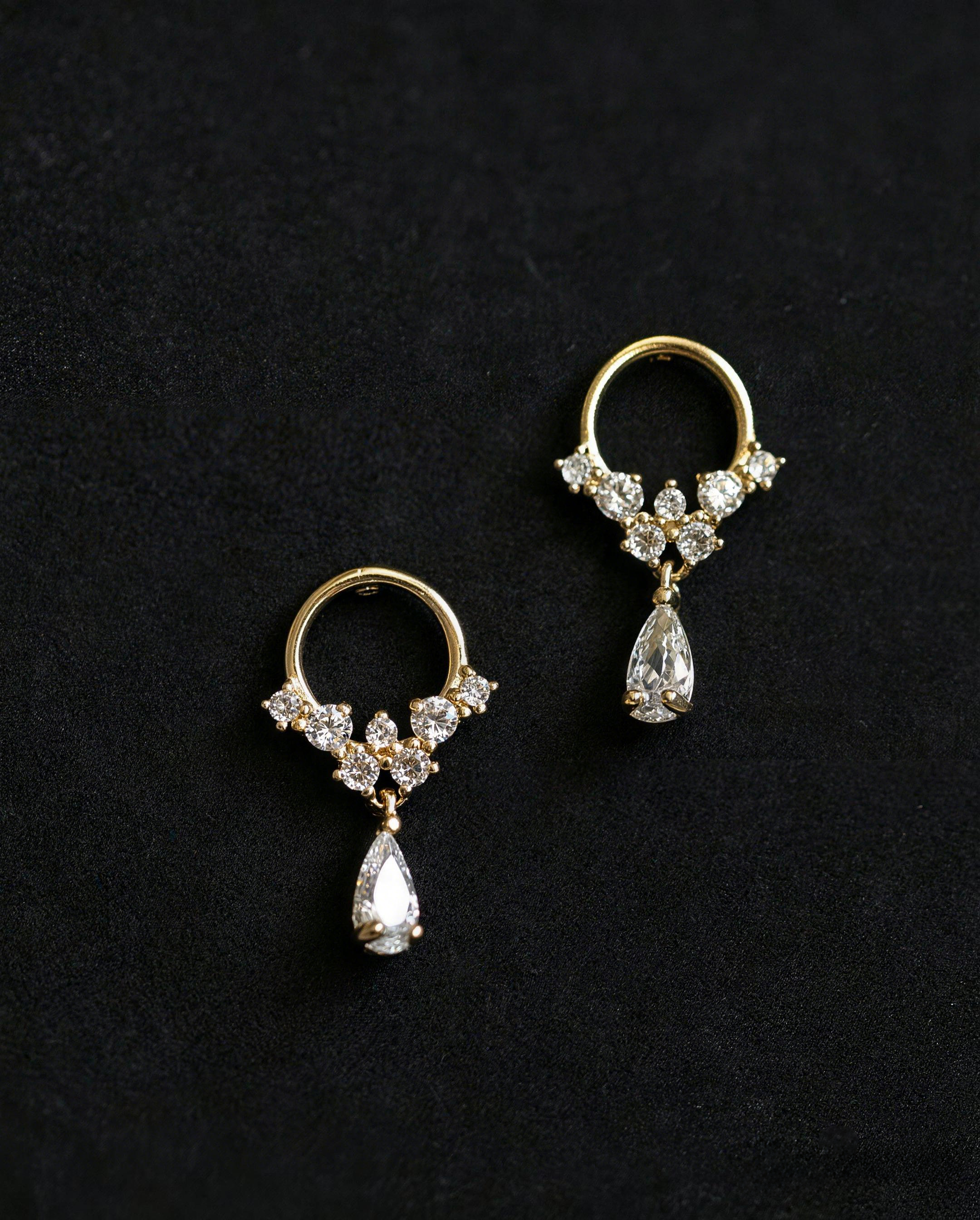 Teardrop Dangle Earrings