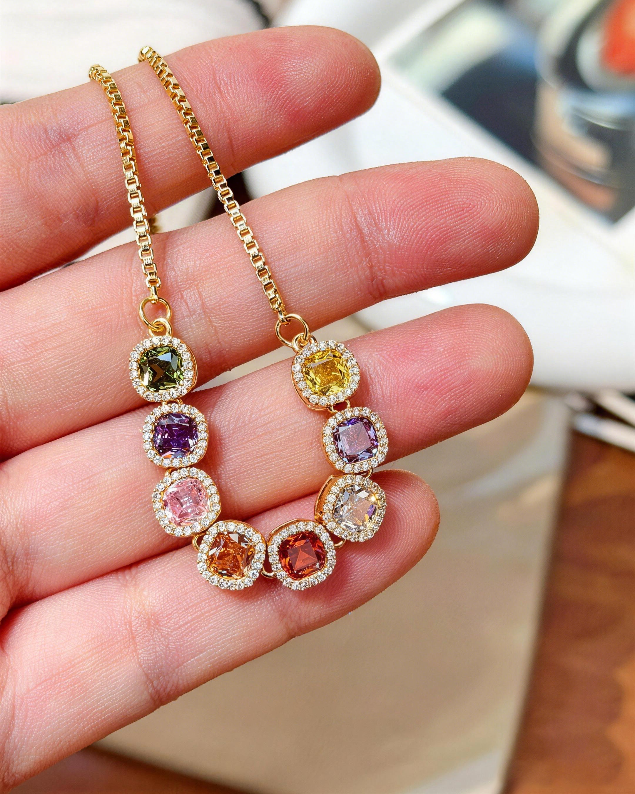 Kaleidoscope Halo Bracelet