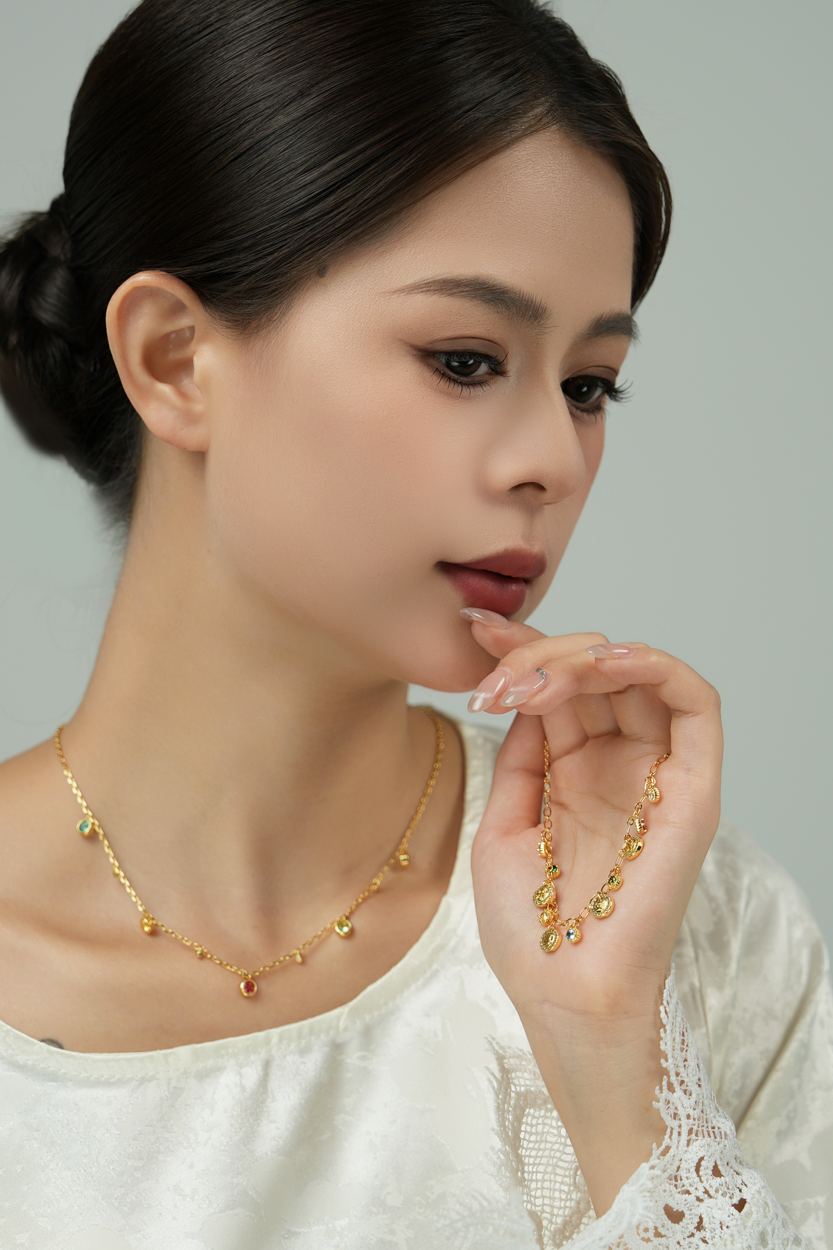 Blissful Charm Vintage Necklace